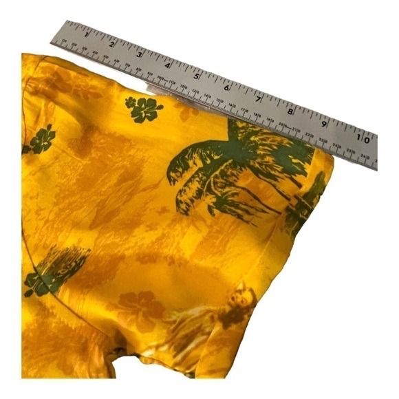 Hawaiian Palm Tree Hula Girl Short Sleeve Shirt Small - Picture 12 of 12